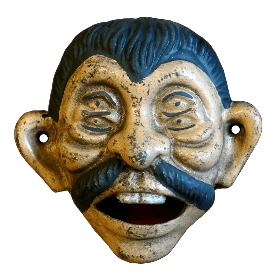 Four-Eyed Pepe Cast Iron Wall Bottle Opener