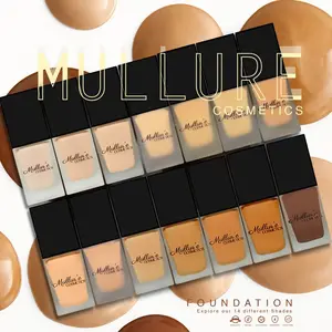 Mullur'e Cosmetics FOUNDATION Long-lasting SPF Coverage Pore Minimizing Oil Control Hydrating