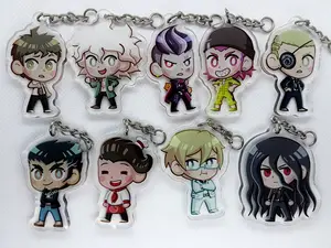 Dangan Ronpa 2 Keychains: Double Sided Acrylic Keychain