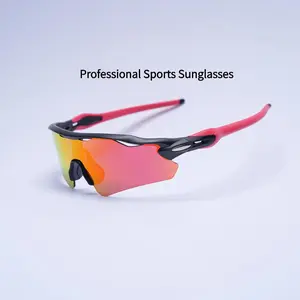 Daily Outdoor Sports Sunglasses, Shockproof Cycling Glasses & Sight Protect Shades, Full UV Protection Anti Glare Comfort Fit Eyewear, Practical Accessories for Men Women for City Travel, Road Cycling, Golf Training & Outdoor Fitness
