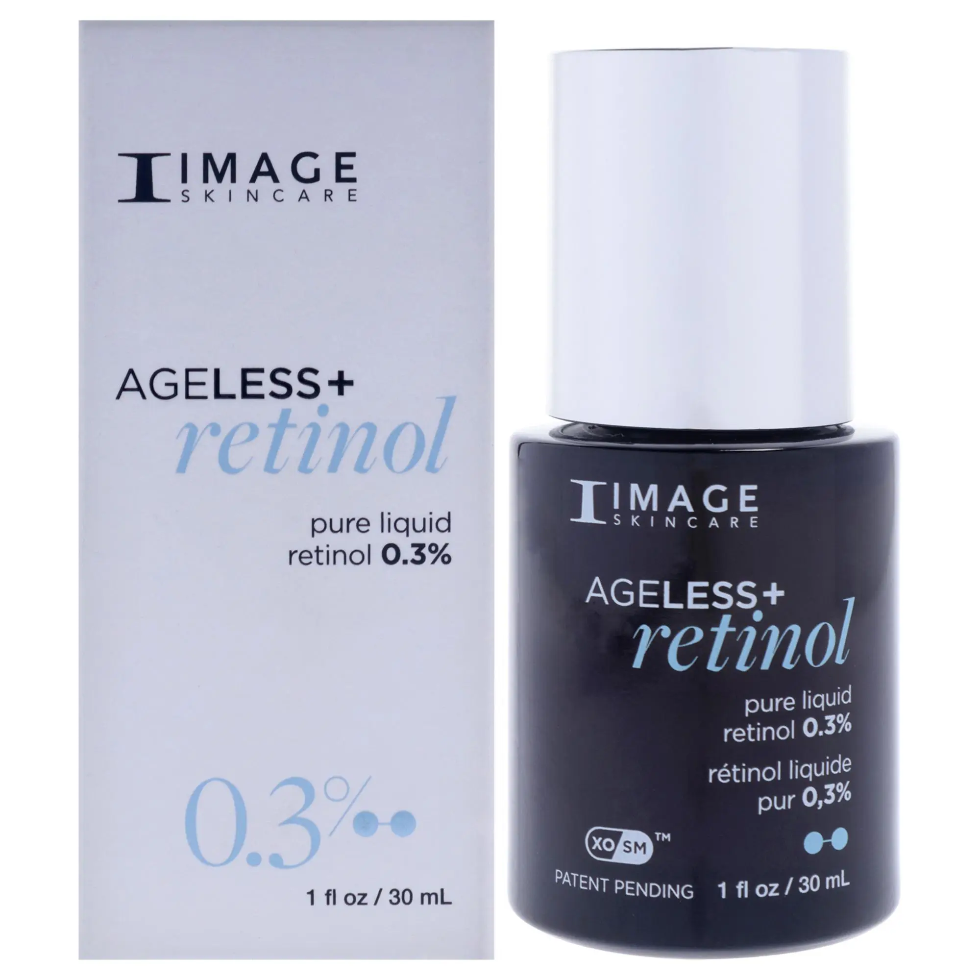 Ageless Plus Retinol Pure Liquid Retinol 0.3 Percent by Image for Unisex - 1 oz Serum