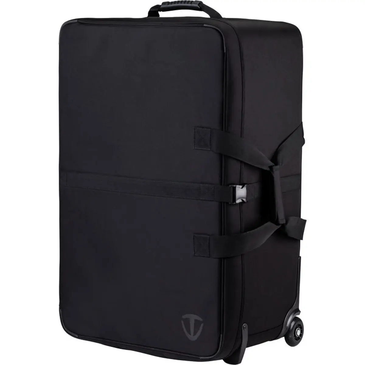 Tenba Attache 3220W Aluminium-Frame Transport Air Wheeled Case - Adjustable Handle, Rubber Wheels for Camera Photo Gear, Black, Accessories