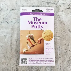 Museum Putty Reusable Craft Putty secure minis in place on ceilings or walls