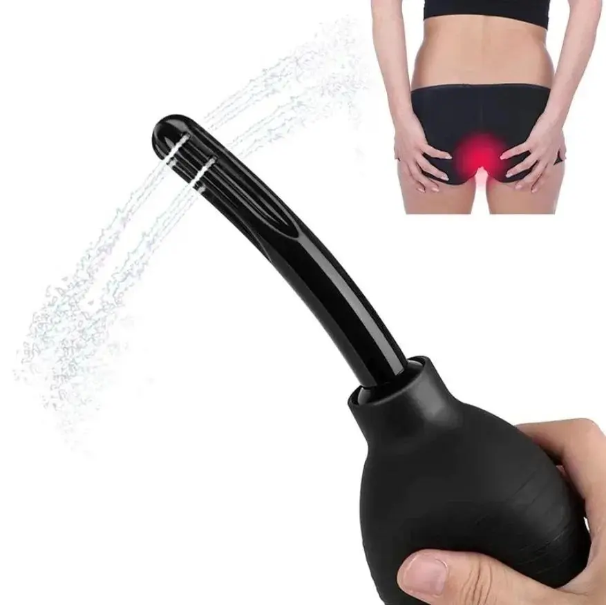 Hot douches Enemas Colon Cleaning Bidet AccessoriesPortable Bidet Small Capacity 89ml Cleaner Rectal Enemators Enemas Syringe Stream for your Home