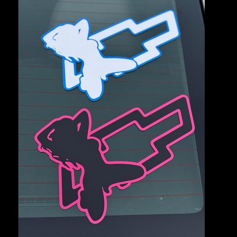 Special Edition Two Color Chevy Decal - Popular Chevy Decal - Window Decal for Truck - Chevy Truck Decal Multiple Colors-Gift for him