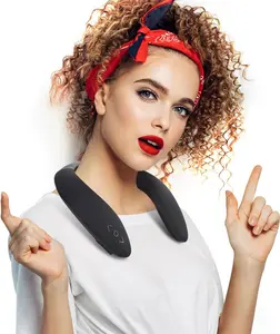 Neckband Speaker,  Wearable Speaker True  Stereo HiFi Sound, Portable Personal  Speakers with 24H Playtime, for , Office, and Outdoors