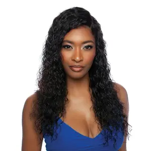 Mane Concept Trill Unprocessed Human Hair HD Lace Front Wig Glueless 13X4 Wet N Wavy TRE2165 WNW Deep Wave 24"