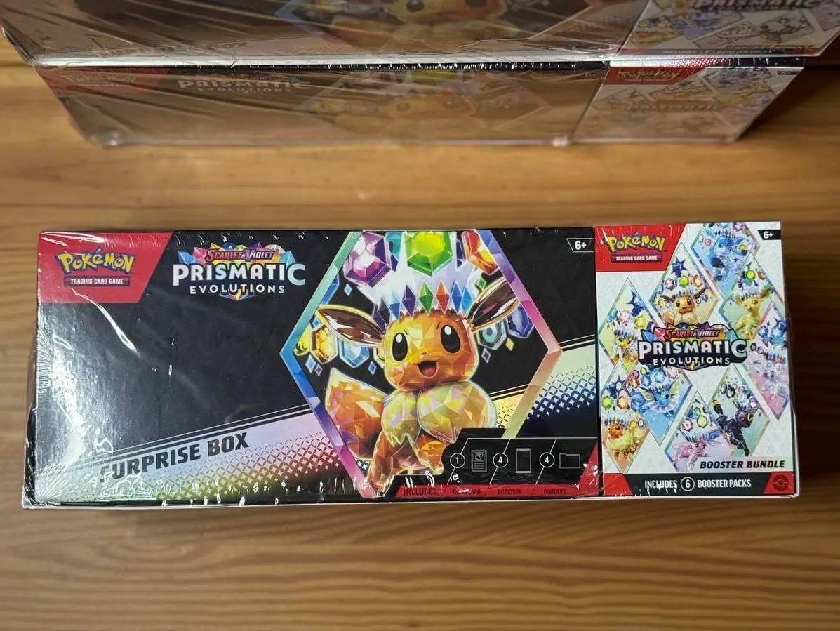 Pokmon Prismatic Evolutions Sam's Club Exclusive Surprise Box + Booster Bundle (Factory Sealed) - TikTok Shop Pokmon Prismatic Evolutions Sam's Club Exclusive Surprise Box + Booster Bundle (Factory Sealed) - TikTok Shop