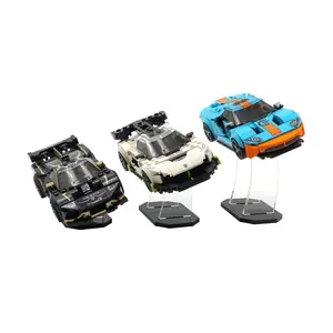 Acrylic Angled Display Stand Compatible with LEGO 2020-2022 Speed Champions  - Set(s) Not Included