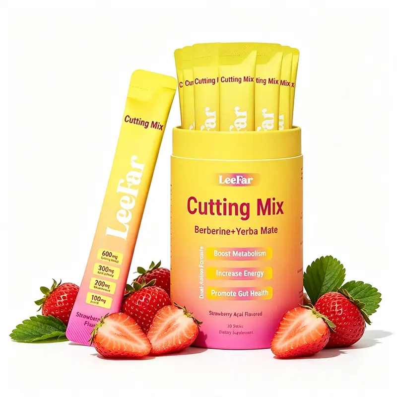 Strawberry Supplement | Cutting Drink Mix –| Strawberry Açaí Flavor – 30 Servings
