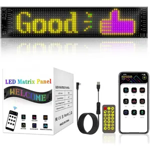 LED Eyes for Truck Windshield, 2PCS 23.6inx4.7in Devil Eyes Light for Windshield, Devil Eyes Light for Car, Truck, SUVs, Gift for Men