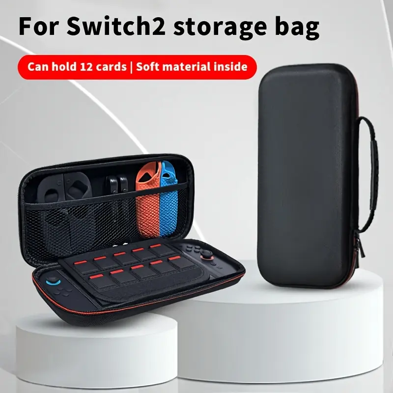 2025 New Model Portable Storage Case for Switch 2 Console with Protective Hard Shell Game Console Accessories