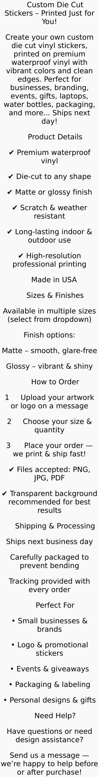 Custom Vinyl Banner 18” Height Any Length Business Sign Waterproof Indoor Outdoor Fast Shipping Easy to Install