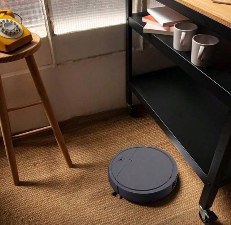 Mini NARobotic Floor Cleaner Robot - USB Rechargeable Automatic Sweeping & Mopping Robot, Effortless Cleaning for Hard-to-Reach Areas, Dry & Wet Mop for Hardwood Tile Laminate Floors