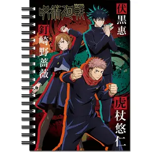 Jujutsu Kaisen - Yuji Itadori & Megumi Fushiguro & Nobara Kugisaki Notebook