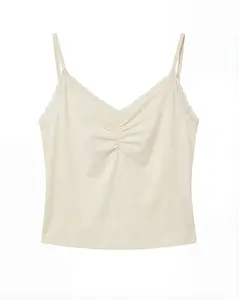 Cotton Bamboo Cropped Cami
