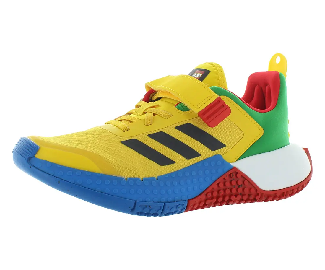 Adidas x Lego Sport Boys' Trainer Shoes with Hook and Loop Closure, Kids Athletic Running Sports Sneakers, Sports Sneakers Trainer