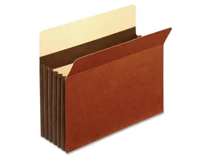 Globe Weis Heavy-duty Accordion File Pockets