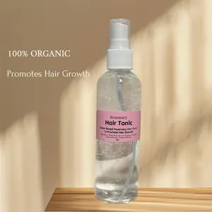 Rosemary Hair Tonic - Water Based Hair Growth Spray - 100% Organic - Promotes Hair Growth - Everyday Use - Comfortable Application - Haircare Gentle