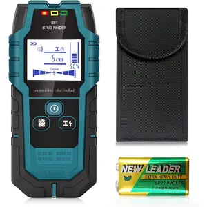 Stud Finder Wall Scanner Detector with Pro  Sensor,Audio  and  LCD Display,5 in 1 Upgrade  Exact Mode Stud Finder Tool for The Center Edge of Metal,Studs,AC Wire,Pipe