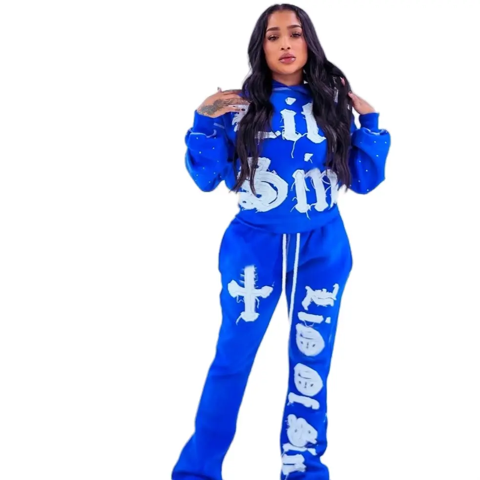 Life of sin 2 piece tracksuit set Clothing Womenswear Comfort
