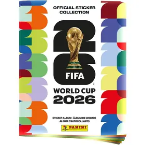 2026 Panini FIFA World Cup Sticker Collection Album – Official Tournament Sticker Book for USA/Canada/Mexico 2026