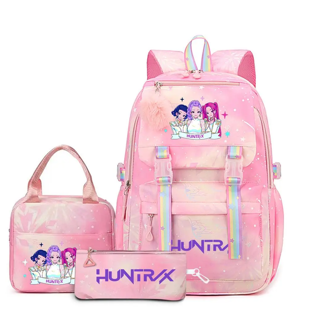 Insulated Lunch Tote Zipper Stationery Pouch Travel School Bag