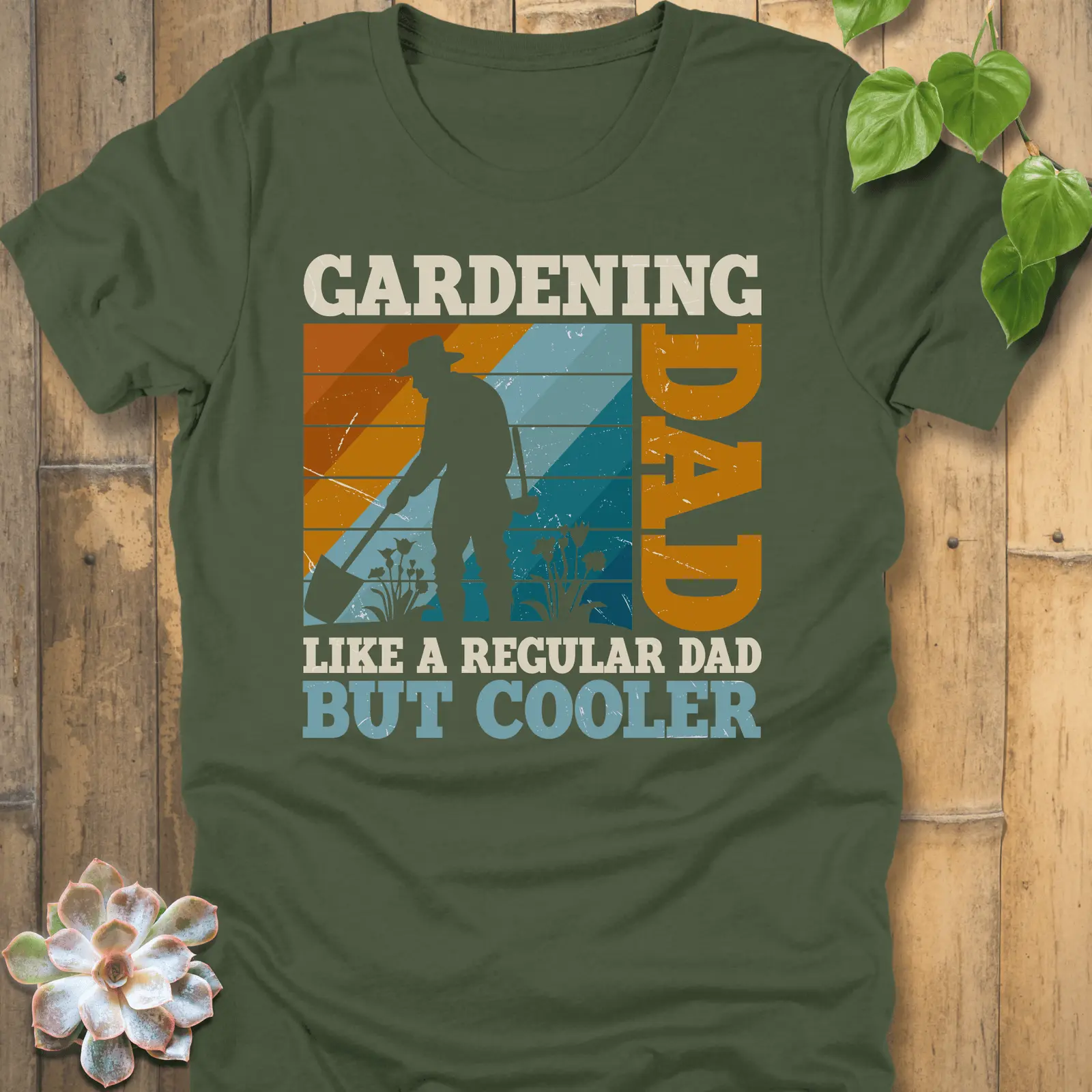 Gardening Dad T-Shirt, Funny Gardener Graphic Tee, Plant Lover Shirt for Fathers, Backyard Gardening Apparel, Horticulture Dad Gift, Garden Lover Father's Day T-Shirt