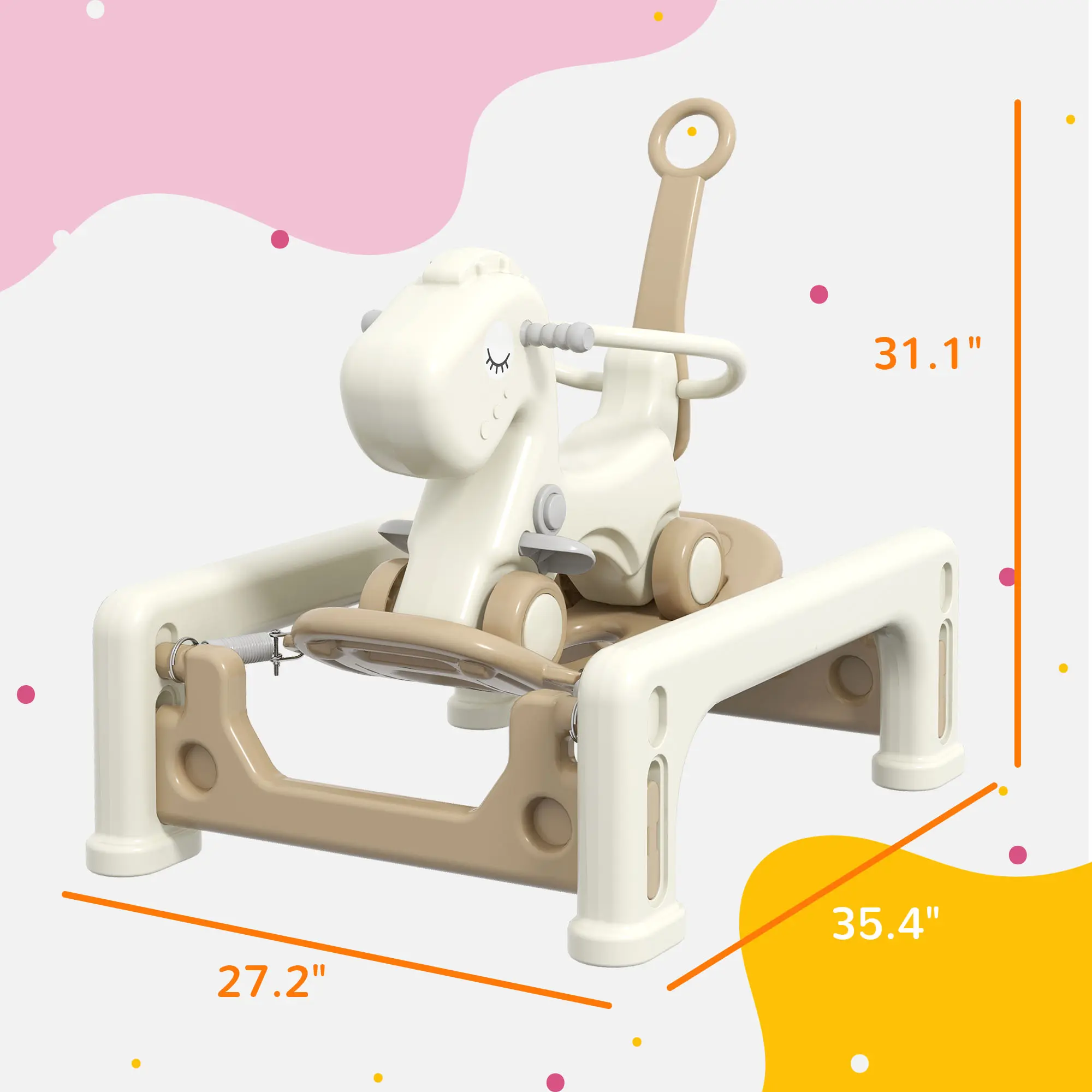 5-in-1 Rocking Horse
