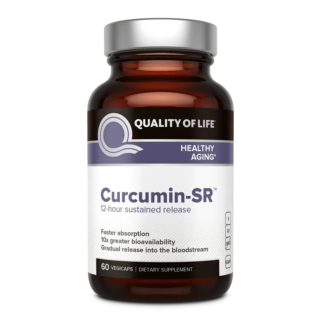 Curcumin-SR™ | Healthy Aging Supplement | 60ct Healthcare Edible Dietary Fitness