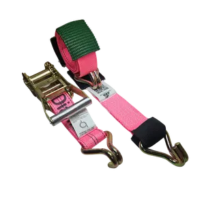 Wire J Aluminum Ratchet Strap - Diamond Weave