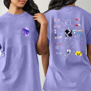 Whalien Album Two Side Shirt, Concert outfit for Fan, Borahae 421780