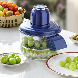 Electric Grape Peeling Machine, Garlic Peeler Machine Automatic Fruit Vegetable Rechargeable Peeler  Remover Tool for Kitchen