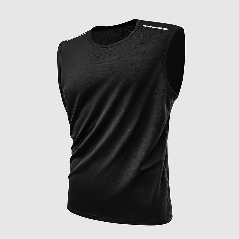 Men’s multi-pack casual tank tops available in multiple colors with a patchwork design. Made from smooth, comfortable, soft, warm fabric with reflective stripes for added visibility. Loose, fashionable, trendy sleeveless tank tops suitable for summer wear