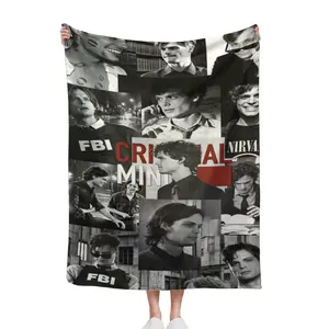 Suits, ties, casual shirts, tactical bulletproof vests, multiple expressions of portraits covering all, old drama fans can recognize all the classic scenes at a glance. The atmosphere of the TV series blanket is extremely excellent. 30x40-60x80inch