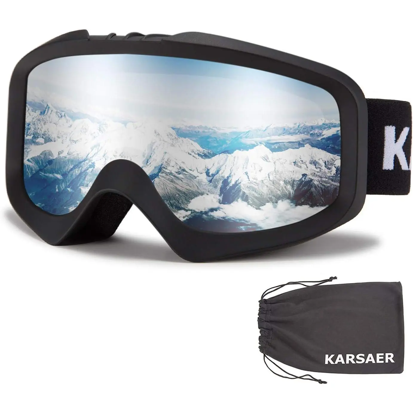 Matte Black Frame Silver Mirrored Lens Vlt 25%