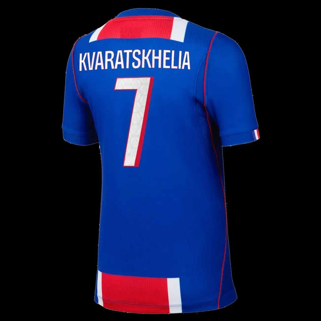 Unisex Soccer Shirt Paris Player Kvarat 2026/27 Home Stadium Replica Jersey - Blue Football