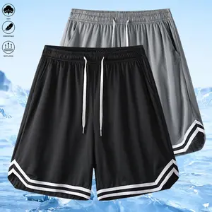 Men’s 2-piece set: stylish summer drawstring shorts with multiple color combinations available—a must-have for sports, fitness, and running; also a great Valentine’s Day gift.
