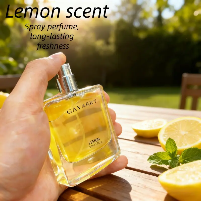 GAVARRY Lemon Fragrance Citrus Aroma Fragrance Citrusy Perfume for Women, Fresh Refreshing Citrus Scent Long-Lasting, Ideal for Daily Wear & Social Occasions