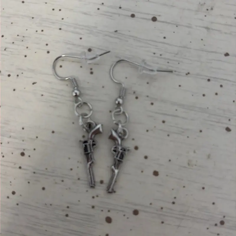 Pistol Earrings