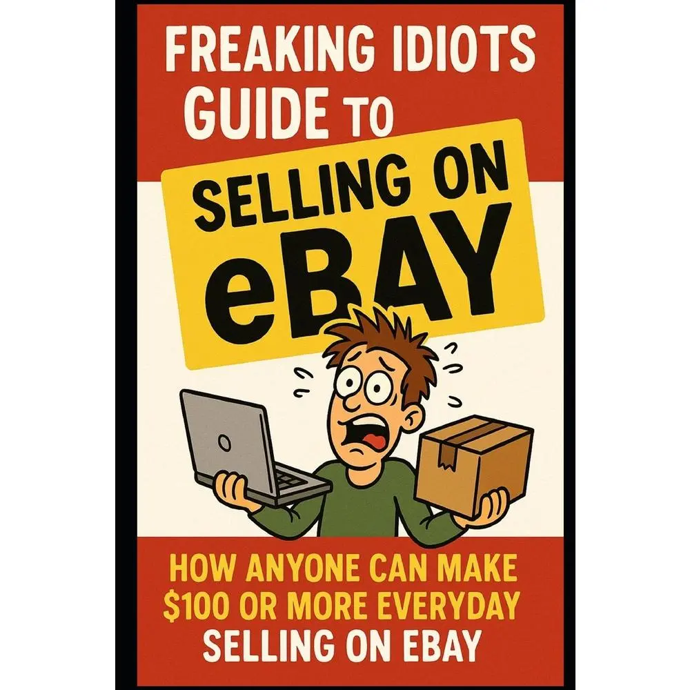 USED Book - Freaking Idiots Guide To Selling On eBay: How anyone can make $100 or more everyday selling on eBay by Vulich, Nick (Paperback) - english