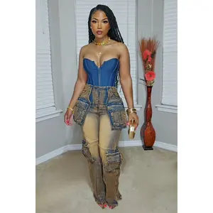 Dangerously In Love Cargo Jeans  (Restocked)