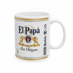 Regalo para el Día del Padre: Taza El Papá Más Chingón, Modelo de Taza de Café Inspirada, Regalo para Papá para Padres Mexicanos