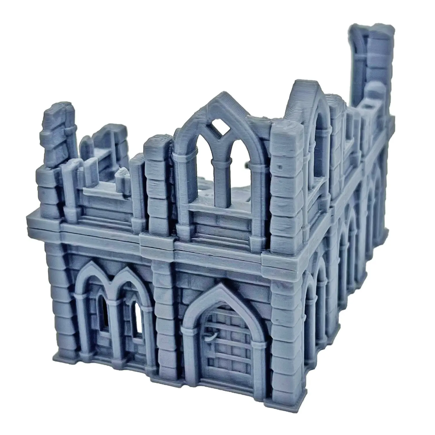 DND Terrain - Rural Manor Ruins - War Models, Dice Set Game, DIY Coloring Tools, Creative Building Set, Dragon & Dungeon Ruins Scene Building, Suitable for Role-Playing Enthusiasts' Gifts, DIY Playset