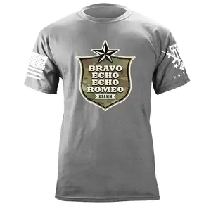 Bravo Echo Echo Romeo Shield T-Shirt