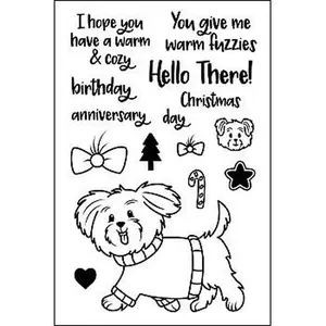 Crafts & Sewing The Stamps of Life sweater4Cookie Clear Stamp Set