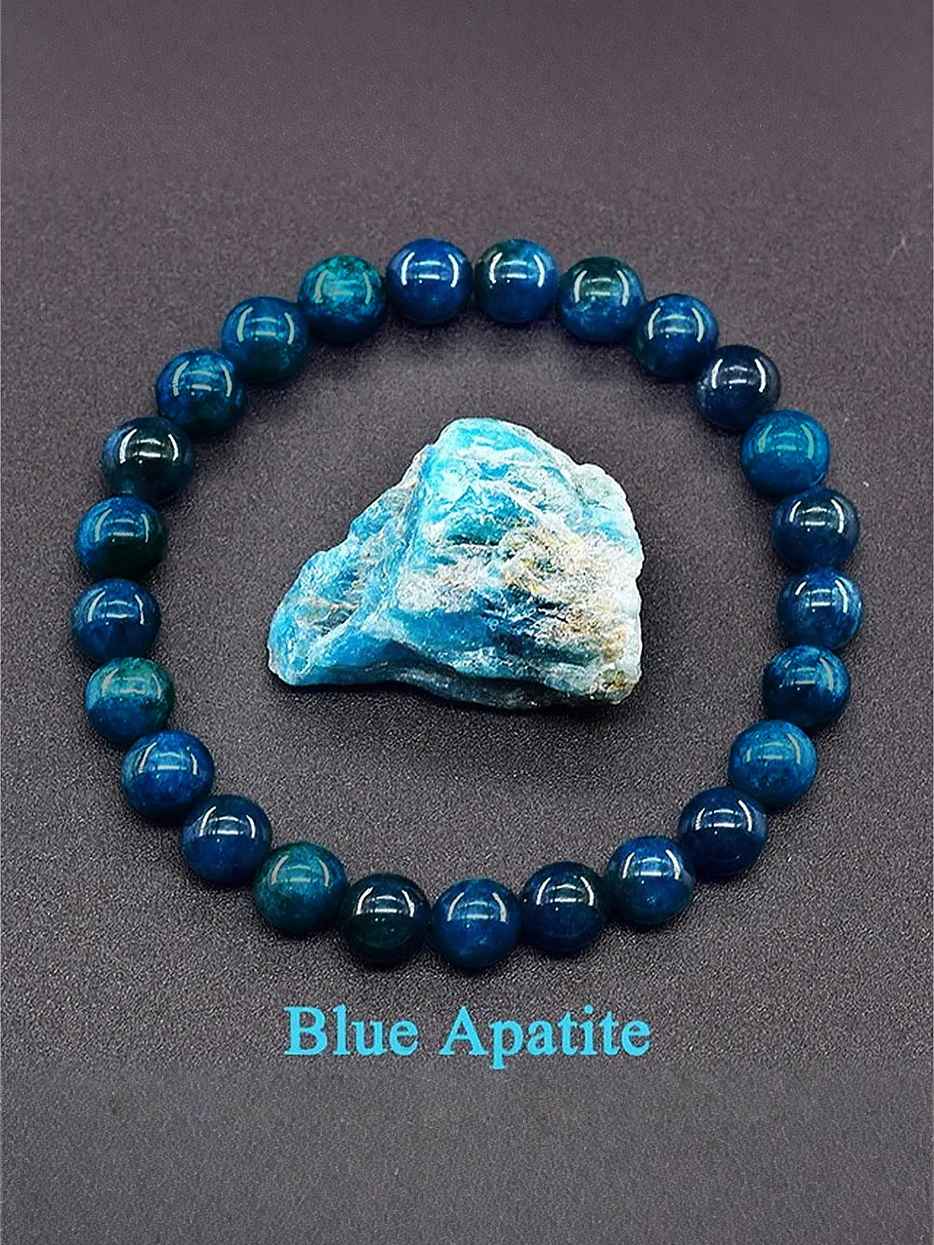 Natural Phosphophyllite Crystal Blue Bracelet, Elegant Gift for Friends, High-Quality Jewelry, Suitable for Any Occasion, Beaded Bracelets, Crystals Bracelets, Beautiful Bracelets