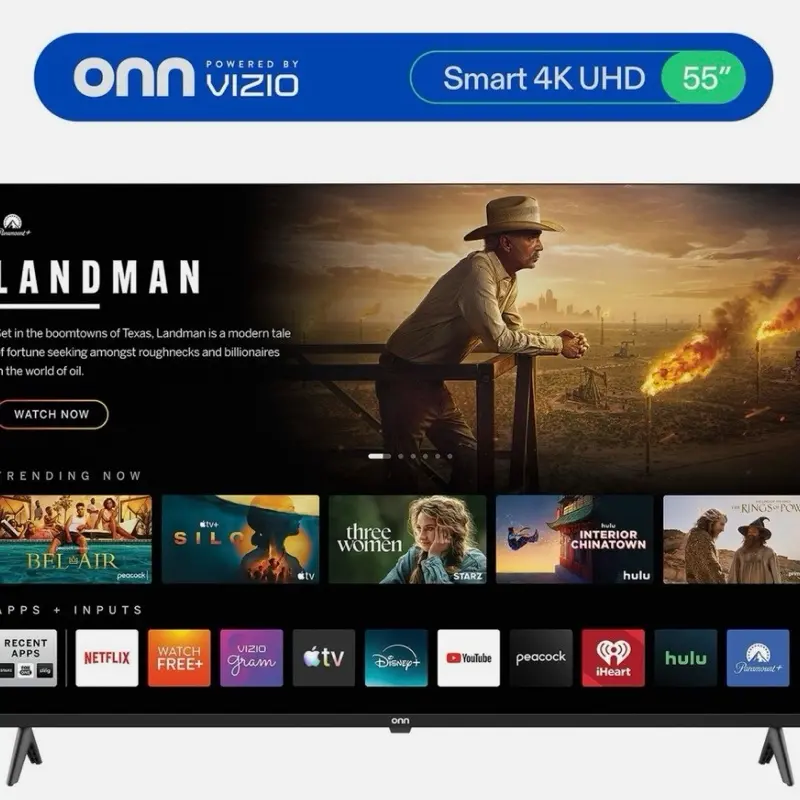 55 inch Class 4K UHD (2160P) LED Vizio Smart Television HDR10 + Remote