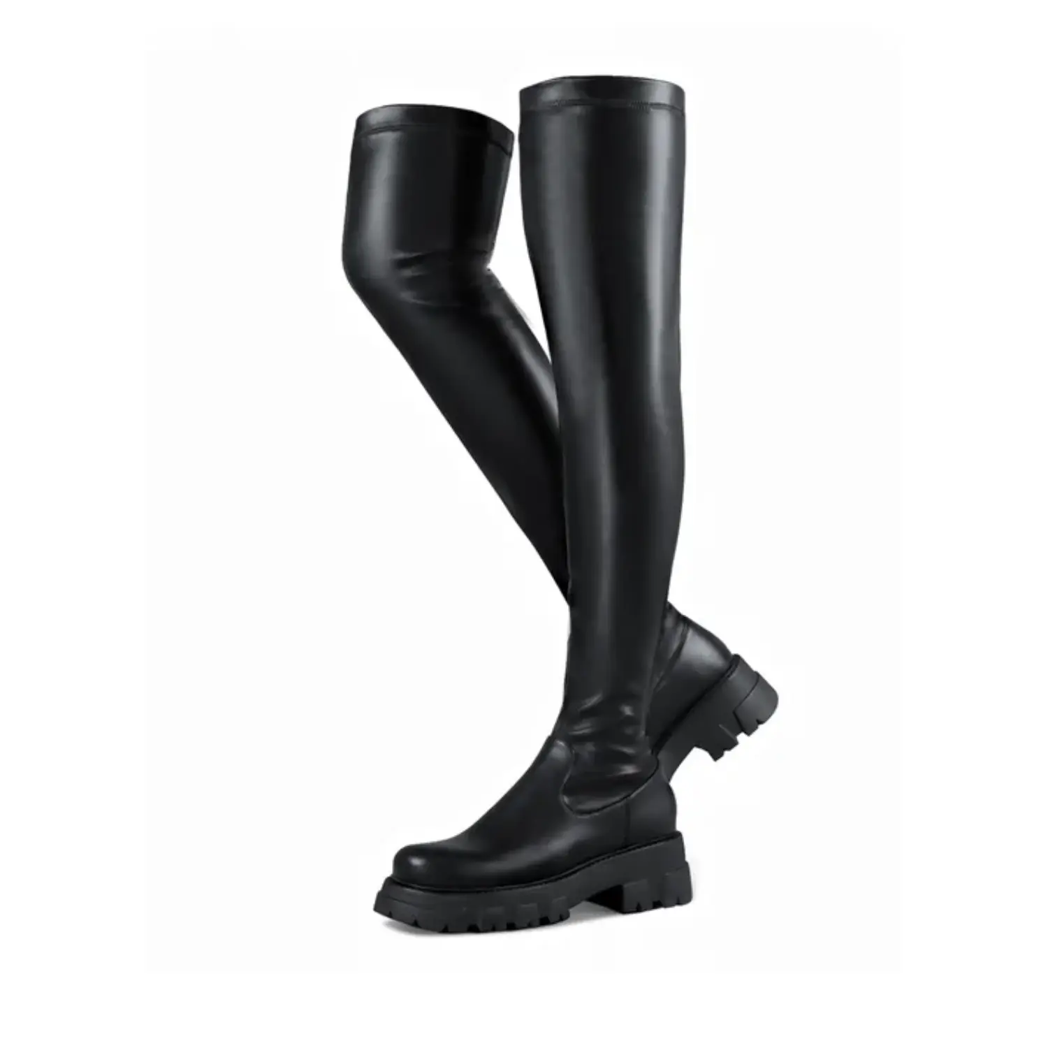 USS Shoes Elvira Women's Over-the-Knee Elastic Boots