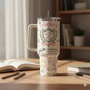 Boys Of Tommen Engraved Tumbler 40oz, Tommen College Drinkware Tumbler, Kavanagh 13 40oz Tumbler, Gift For Book Lover, Bookish Gift